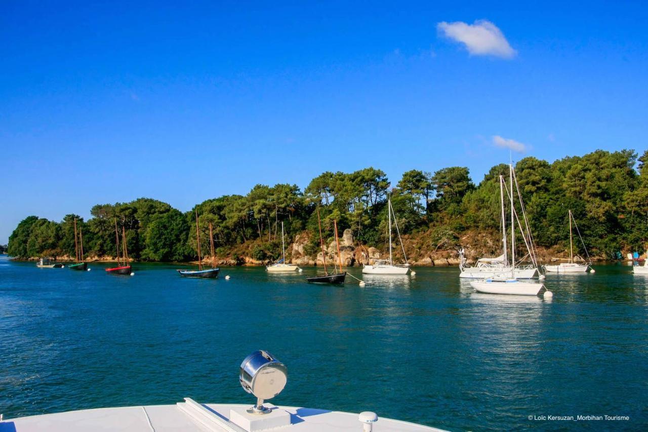 Belle Longere En Campagne A Larmor Baden Βίλα Εξωτερικό φωτογραφία